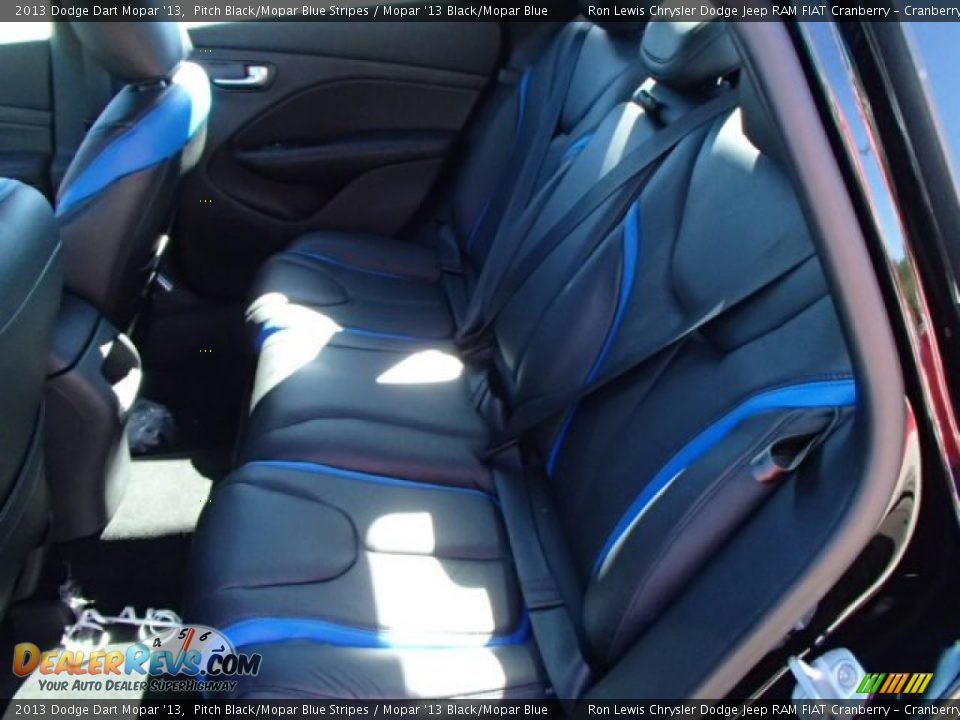 Rear Seat of 2013 Dodge Dart Mopar '13 Photo #11