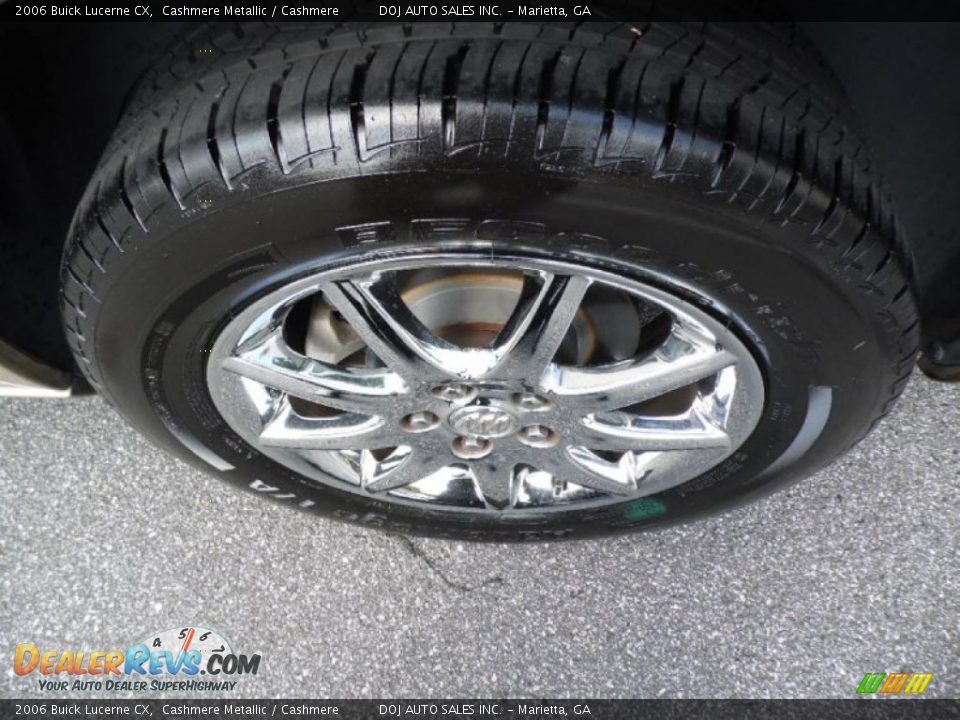 2006 Buick Lucerne CX Cashmere Metallic / Cashmere Photo #35