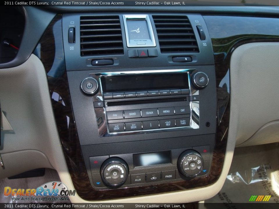 2011 Cadillac DTS Luxury Crystal Red Tintcoat / Shale/Cocoa Accents Photo #16