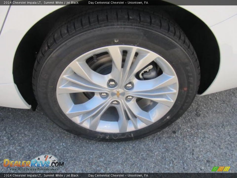 2014 Chevrolet Impala LT Summit White / Jet Black Photo #3