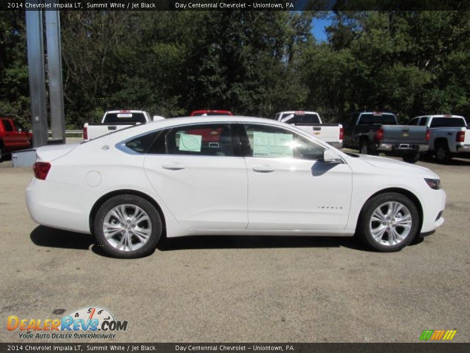 2014 Chevrolet Impala LT Summit White / Jet Black Photo #7