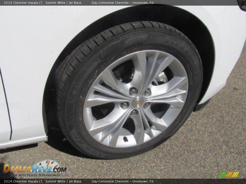 2014 Chevrolet Impala LT Summit White / Jet Black Photo #8
