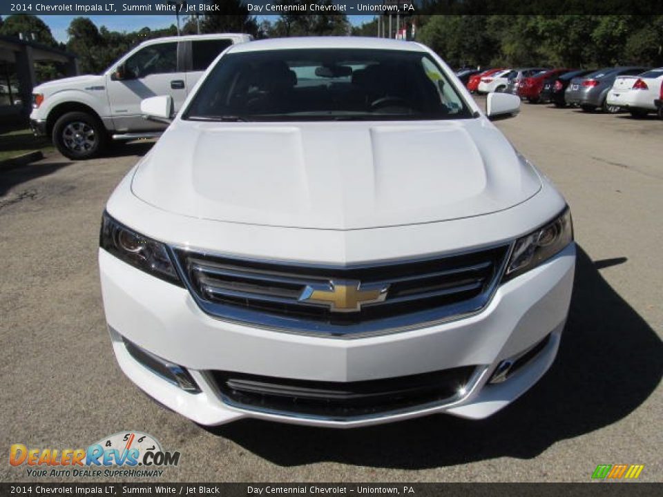 2014 Chevrolet Impala LT Summit White / Jet Black Photo #10