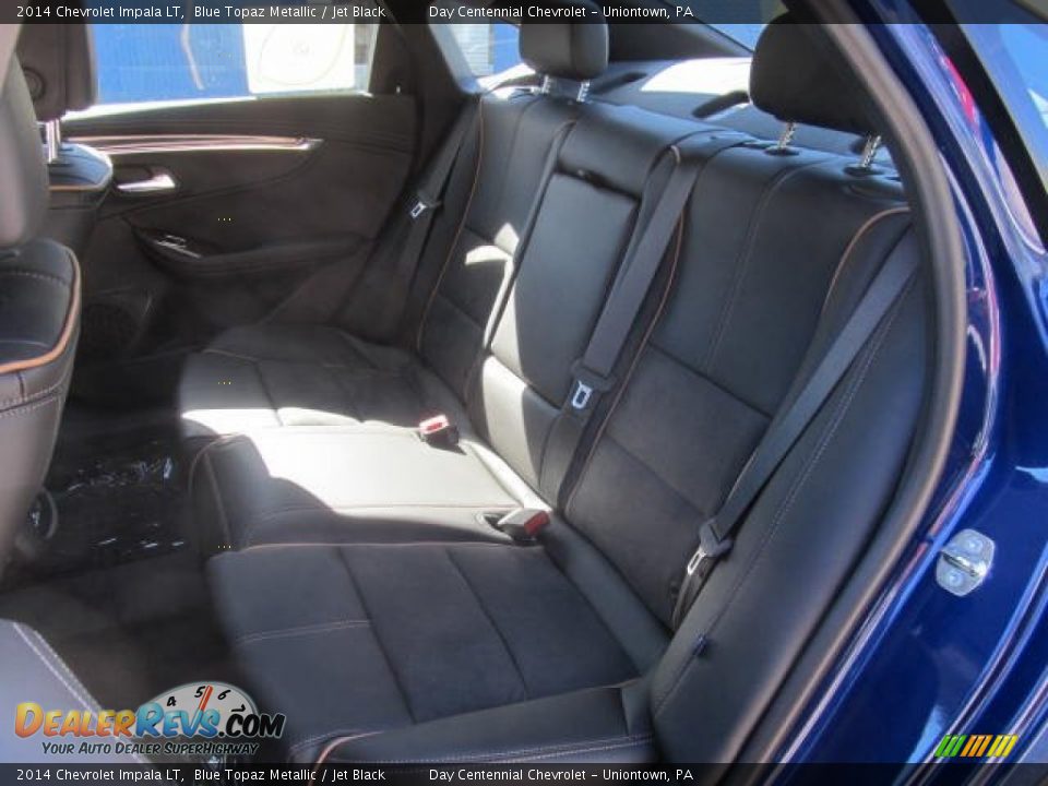 2014 Chevrolet Impala LT Blue Topaz Metallic / Jet Black Photo #13
