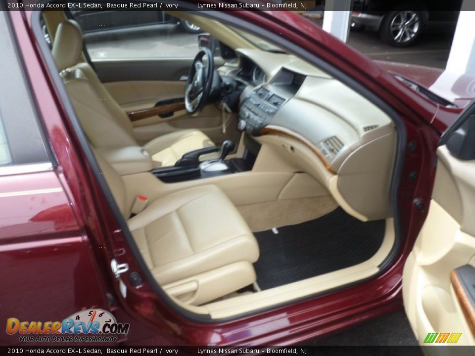 2010 Honda Accord EX-L Sedan Basque Red Pearl / Ivory Photo #13