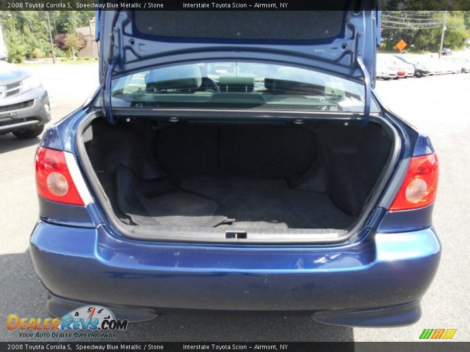 2008 Toyota Corolla S Speedway Blue Metallic / Stone Photo #19
