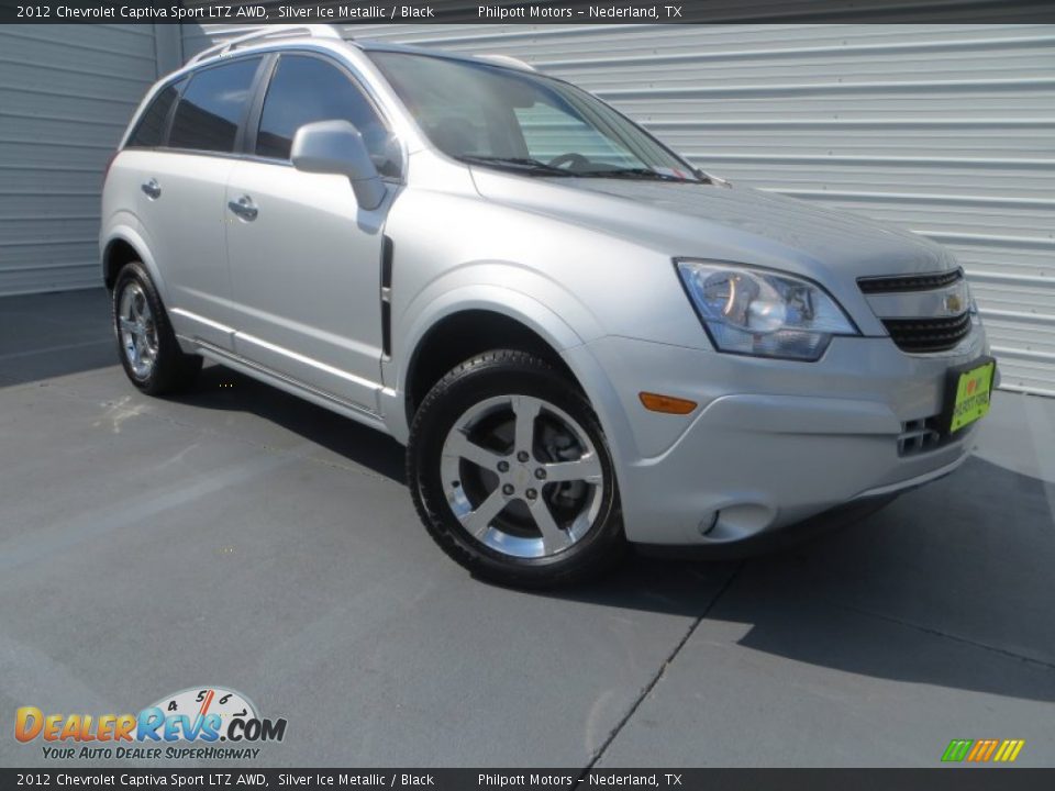 2012 Chevrolet Captiva Sport LTZ AWD Silver Ice Metallic / Black Photo #1