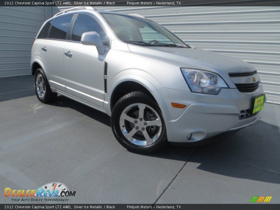 2012 Chevrolet Captiva Sport LTZ AWD Silver Ice Metallic / Black Photo #2