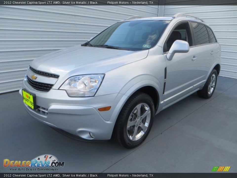 2012 Chevrolet Captiva Sport LTZ AWD Silver Ice Metallic / Black Photo #7