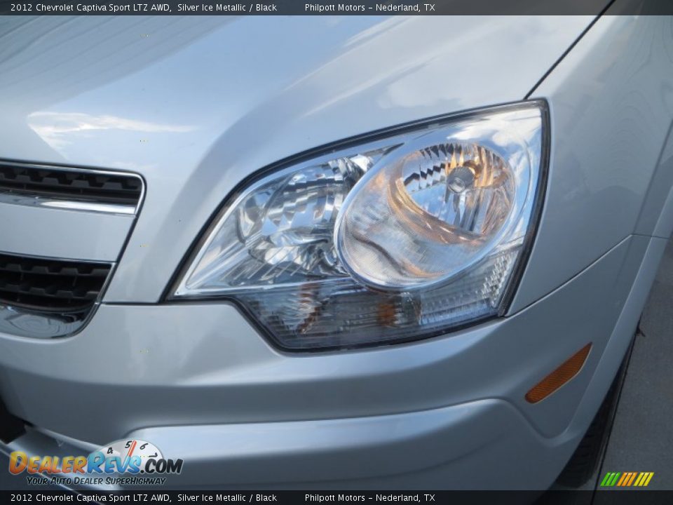 2012 Chevrolet Captiva Sport LTZ AWD Silver Ice Metallic / Black Photo #9