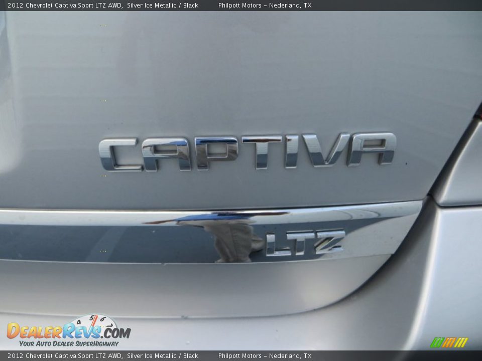 2012 Chevrolet Captiva Sport LTZ AWD Silver Ice Metallic / Black Photo #15