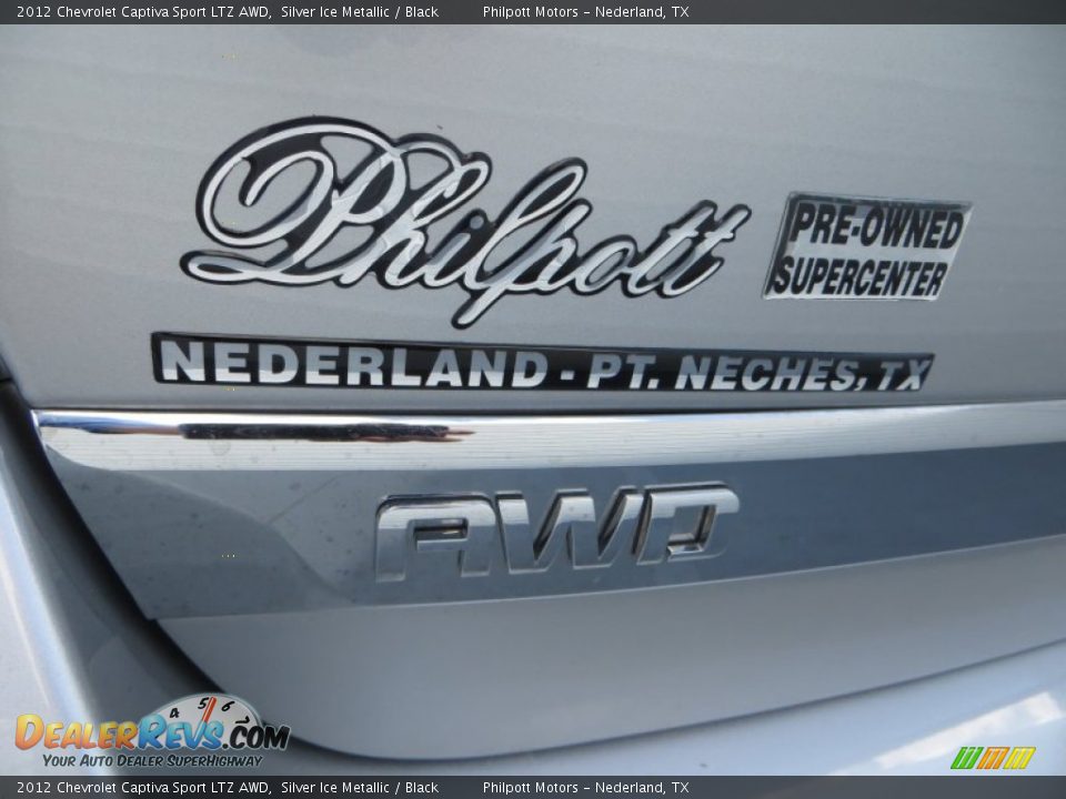 2012 Chevrolet Captiva Sport LTZ AWD Silver Ice Metallic / Black Photo #17
