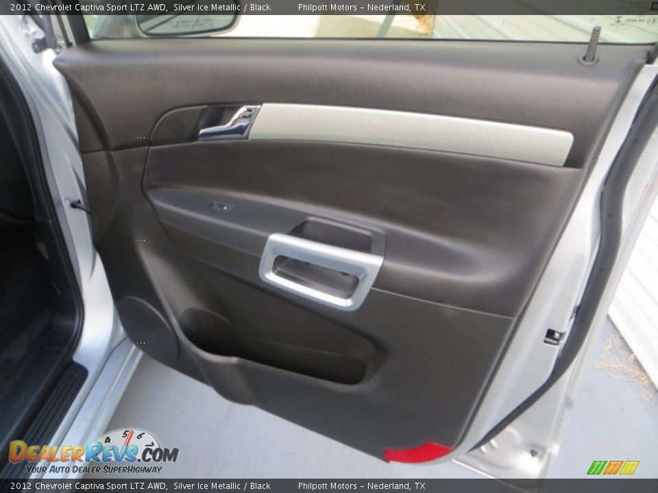2012 Chevrolet Captiva Sport LTZ AWD Silver Ice Metallic / Black Photo #19