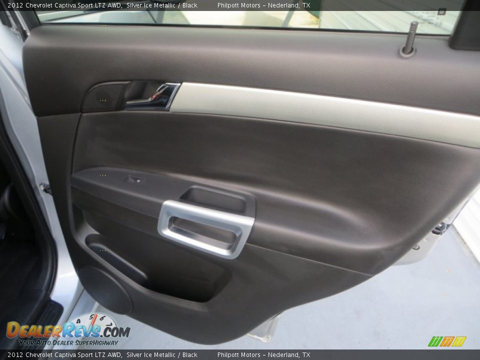 2012 Chevrolet Captiva Sport LTZ AWD Silver Ice Metallic / Black Photo #22