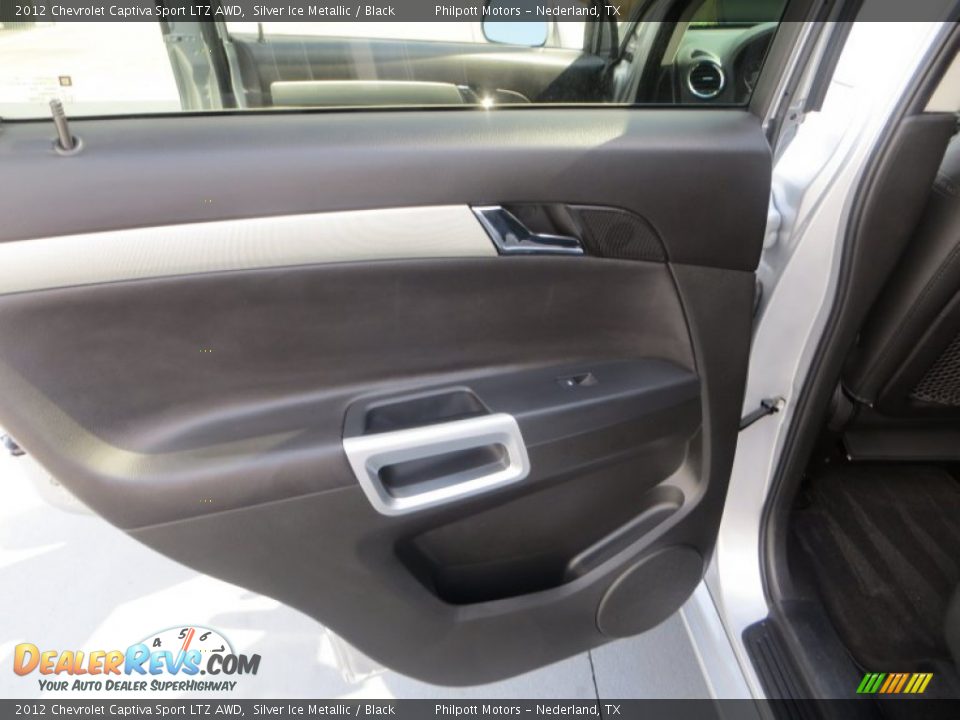 2012 Chevrolet Captiva Sport LTZ AWD Silver Ice Metallic / Black Photo #25
