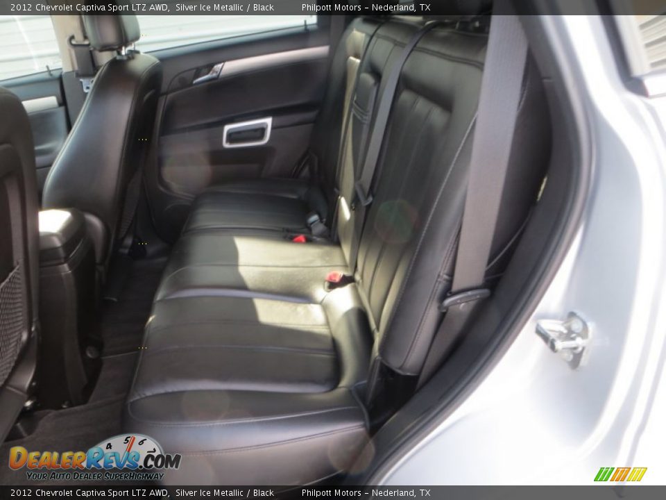 2012 Chevrolet Captiva Sport LTZ AWD Silver Ice Metallic / Black Photo #26