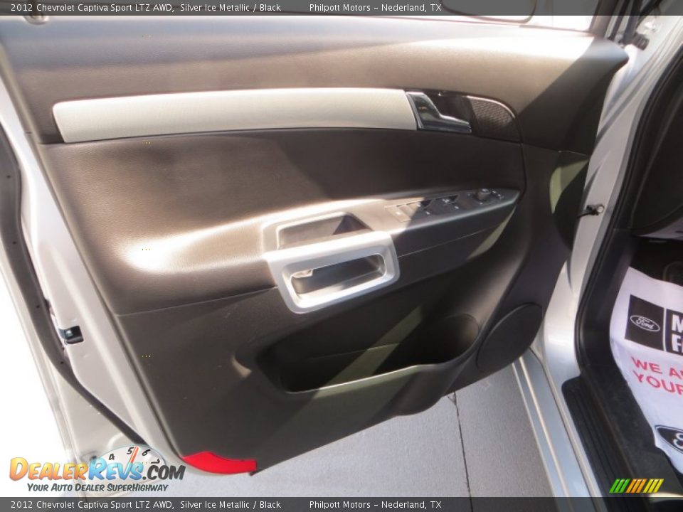 2012 Chevrolet Captiva Sport LTZ AWD Silver Ice Metallic / Black Photo #27