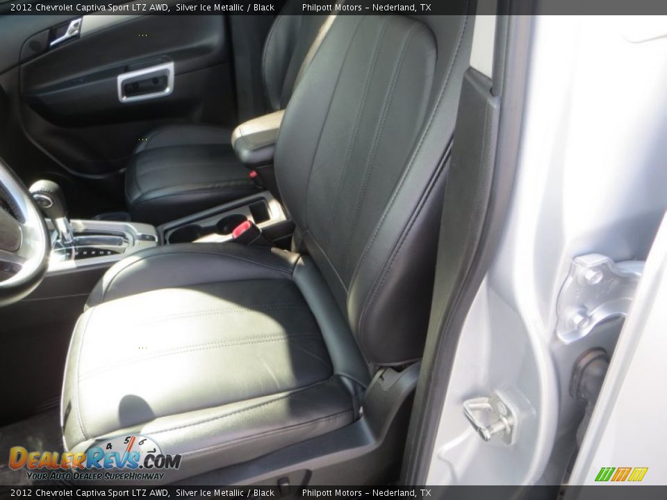 2012 Chevrolet Captiva Sport LTZ AWD Silver Ice Metallic / Black Photo #29