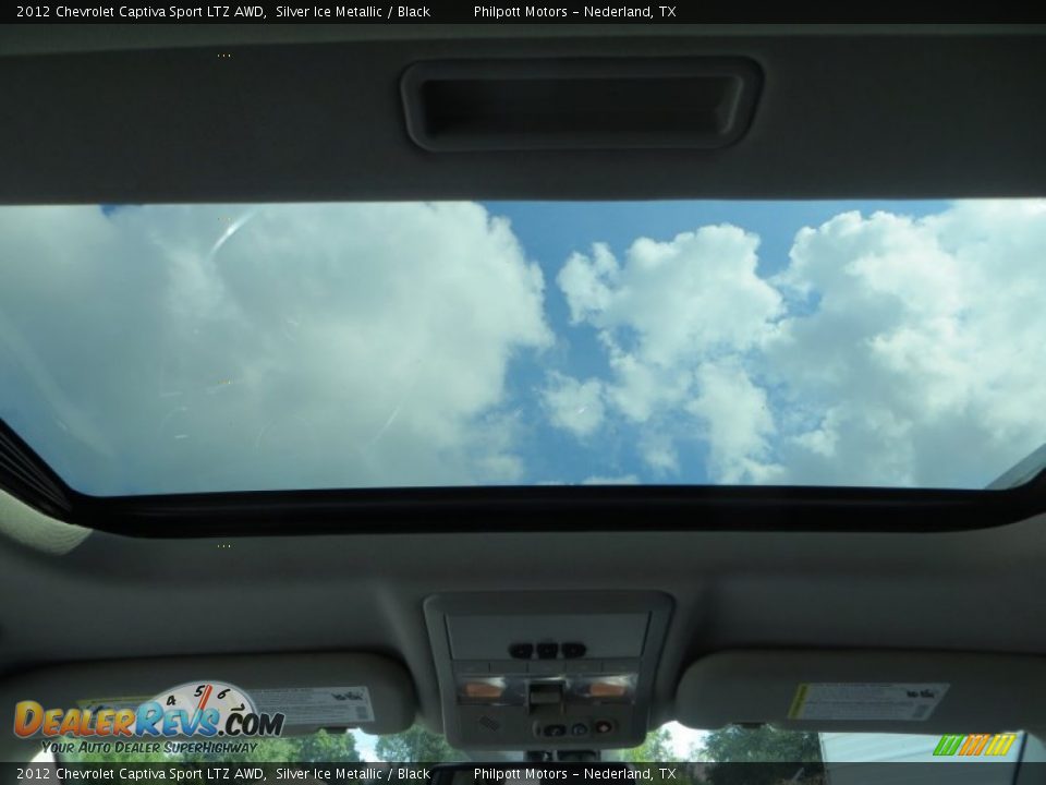 2012 Chevrolet Captiva Sport LTZ AWD Silver Ice Metallic / Black Photo #31