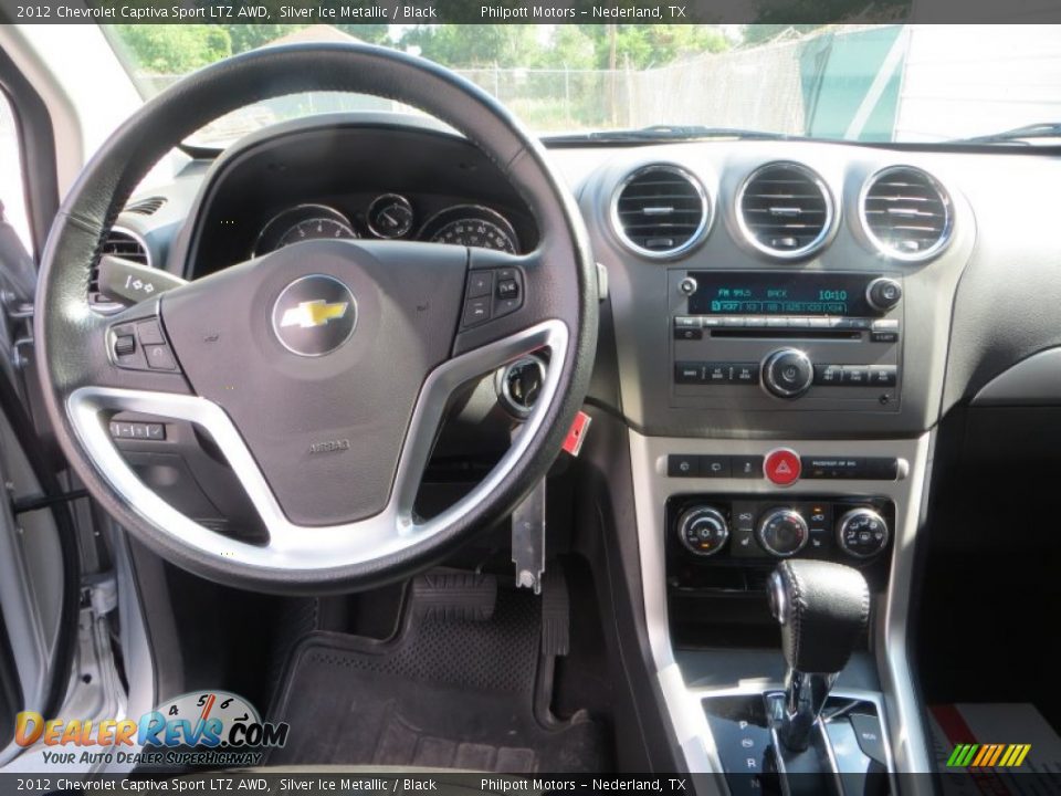 2012 Chevrolet Captiva Sport LTZ AWD Silver Ice Metallic / Black Photo #32
