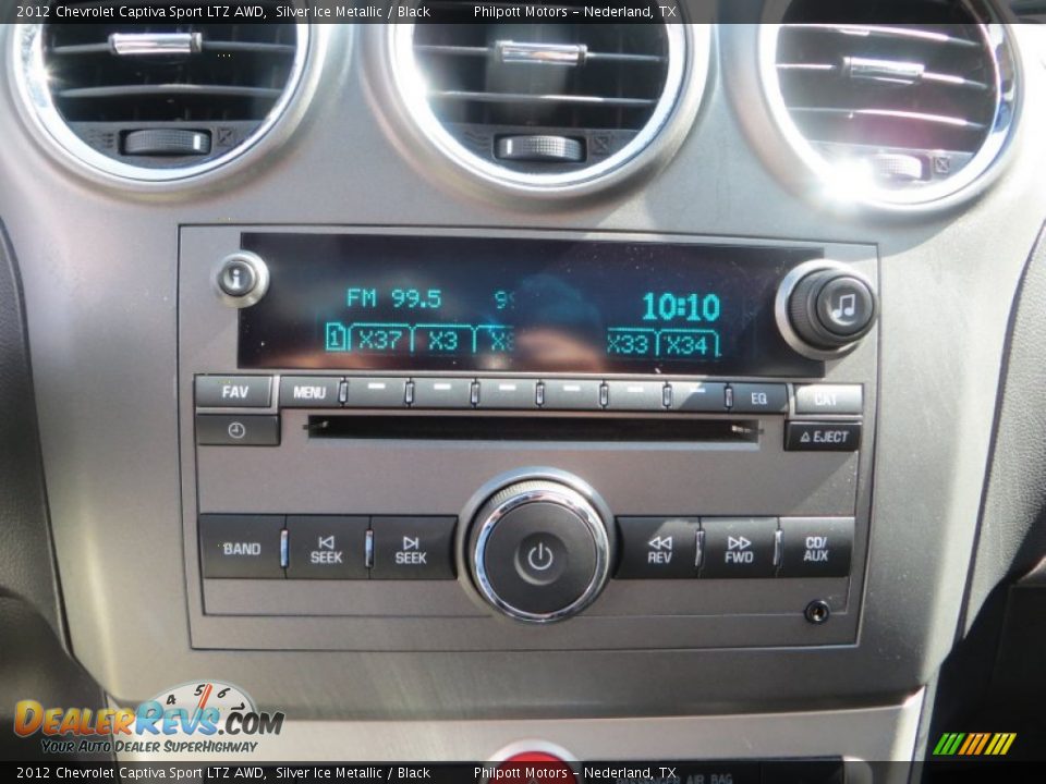 2012 Chevrolet Captiva Sport LTZ AWD Silver Ice Metallic / Black Photo #34