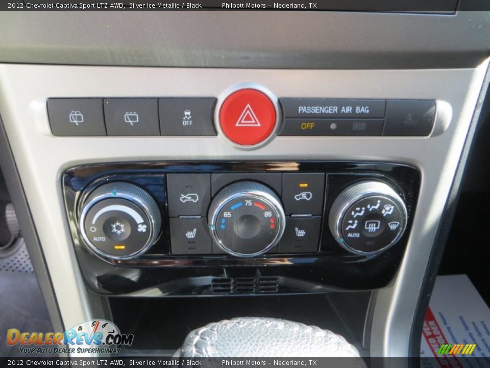 2012 Chevrolet Captiva Sport LTZ AWD Silver Ice Metallic / Black Photo #35