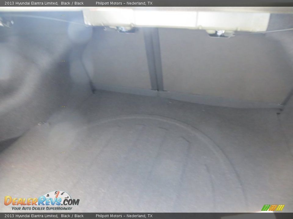 2013 Hyundai Elantra Limited Black / Black Photo #15