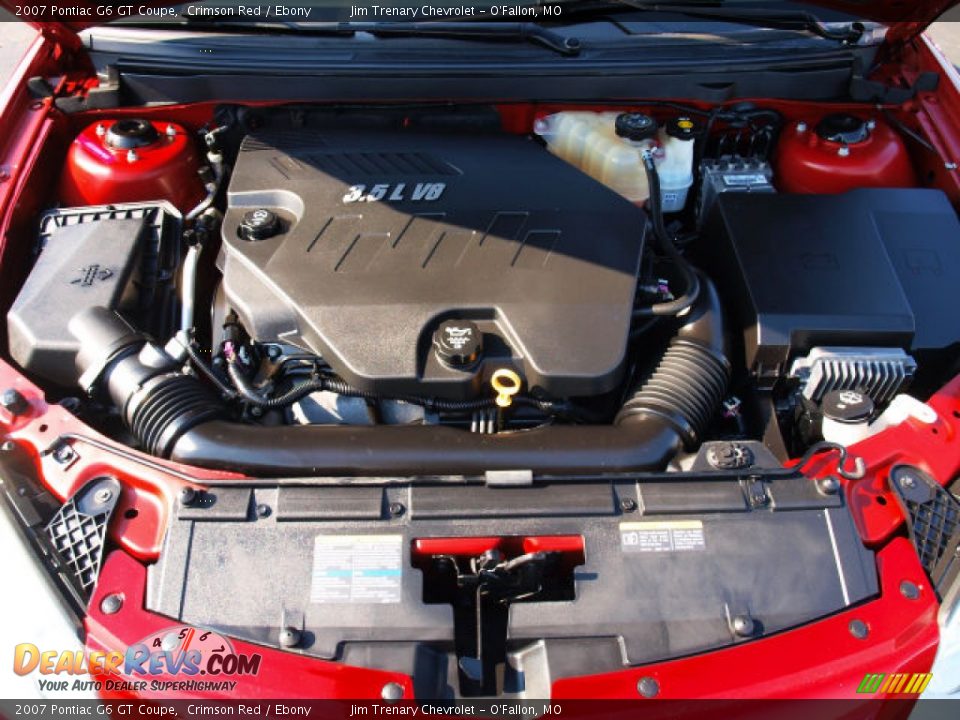 2007 Pontiac G6 GT Coupe Crimson Red / Ebony Photo #6