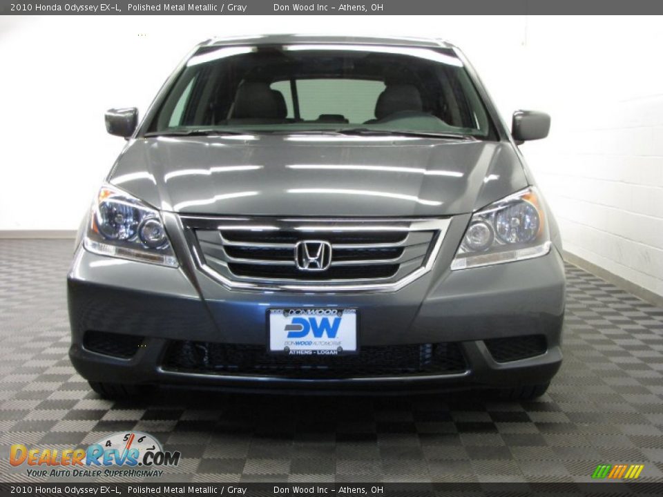 2010 Honda Odyssey EX-L Polished Metal Metallic / Gray Photo #2