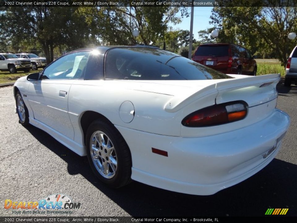 2002 Chevrolet Camaro Z28 Coupe Arctic White / Ebony Black Photo #3