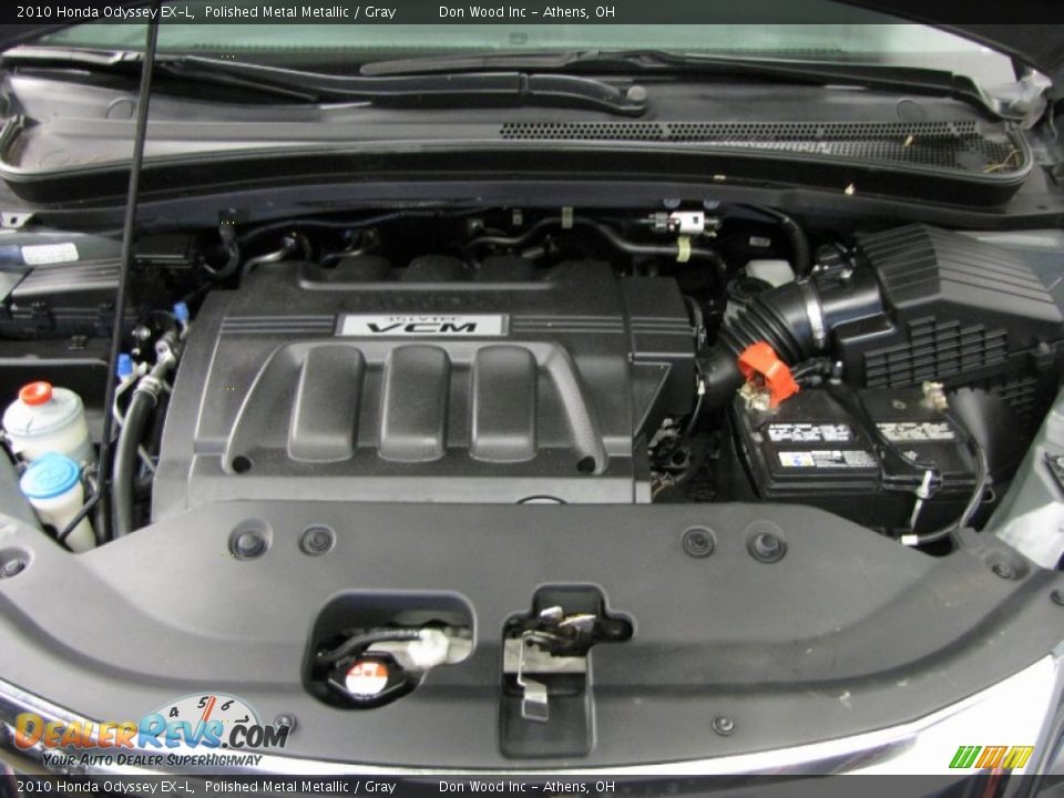 2010 Honda Odyssey EX-L Polished Metal Metallic / Gray Photo #6