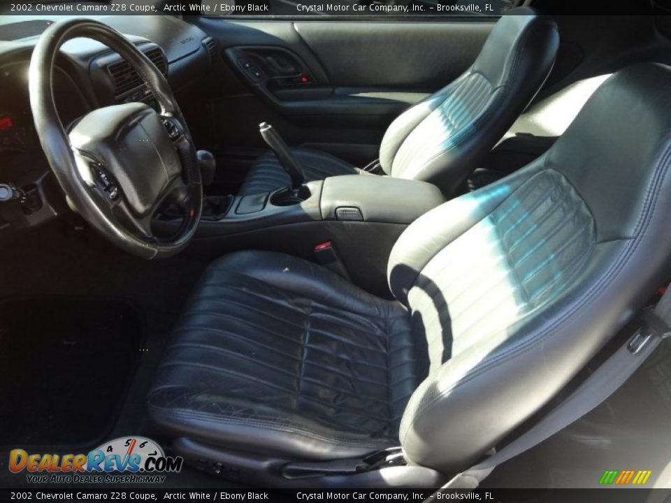 2002 Chevrolet Camaro Z28 Coupe Arctic White / Ebony Black Photo #4