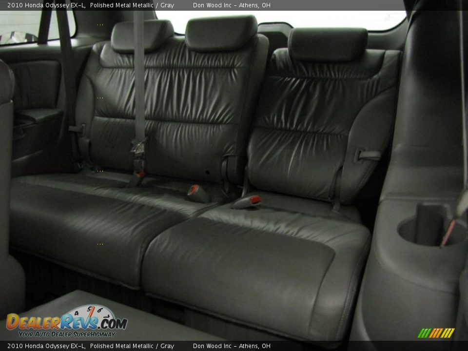 2010 Honda Odyssey EX-L Polished Metal Metallic / Gray Photo #9