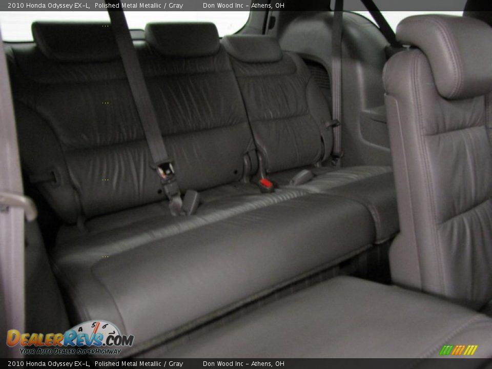 2010 Honda Odyssey EX-L Polished Metal Metallic / Gray Photo #10