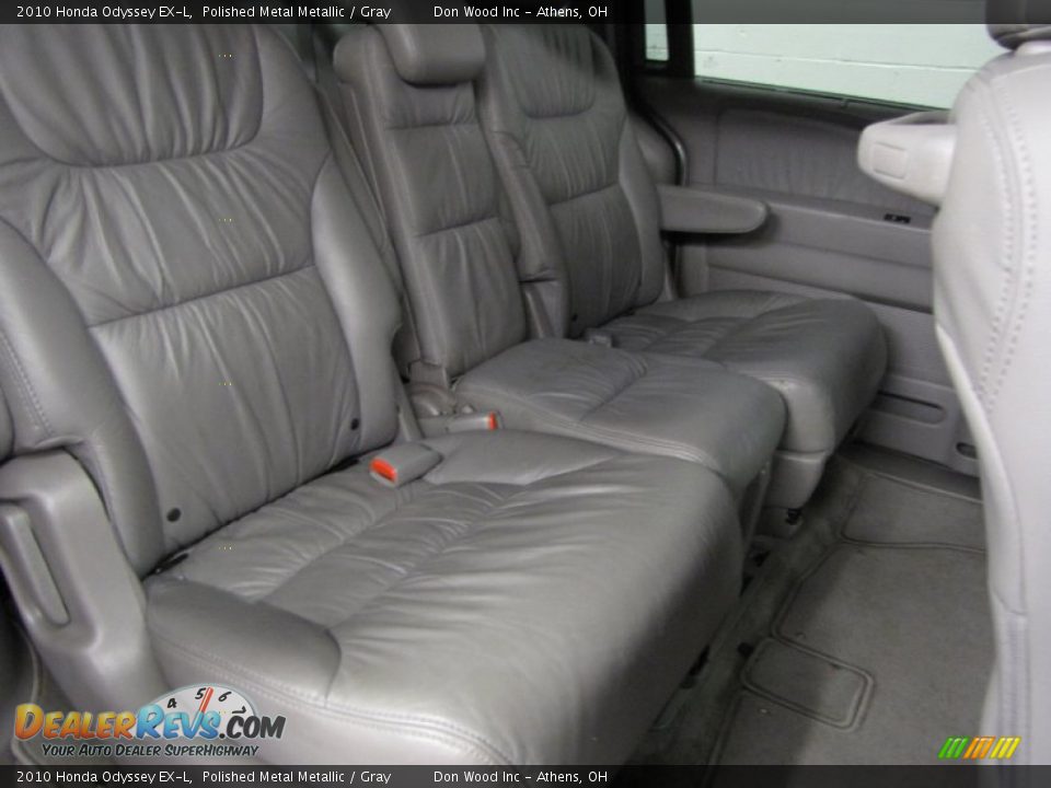 2010 Honda Odyssey EX-L Polished Metal Metallic / Gray Photo #11