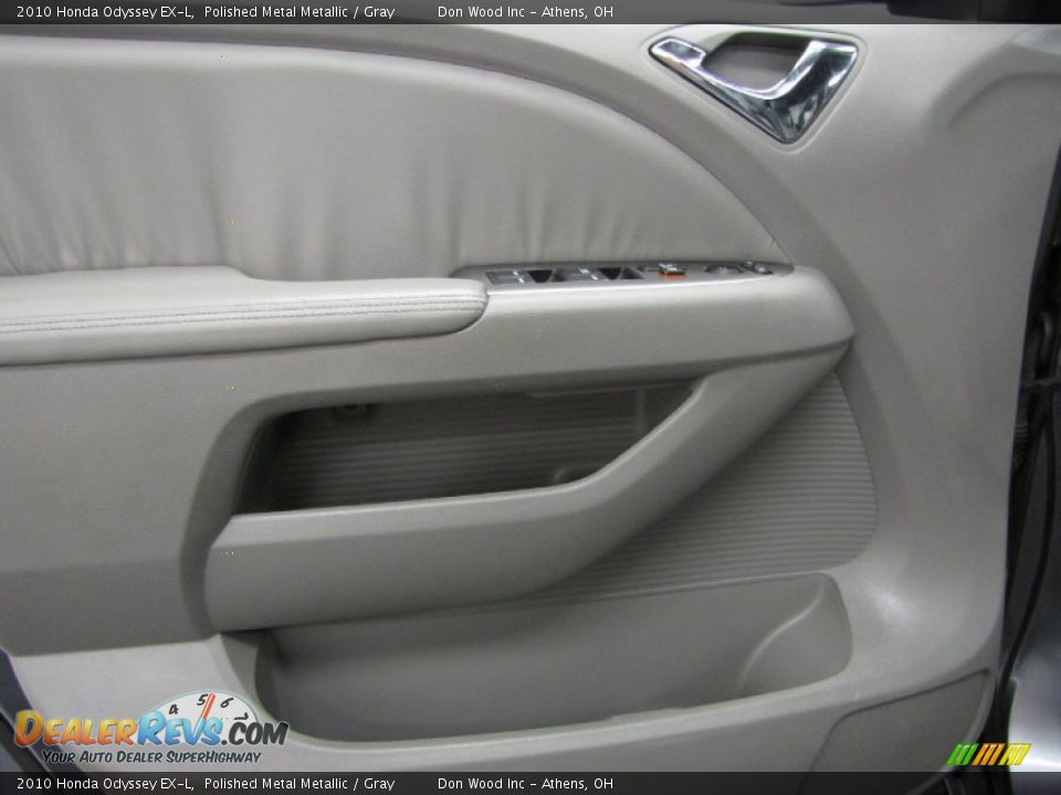 2010 Honda Odyssey EX-L Polished Metal Metallic / Gray Photo #13