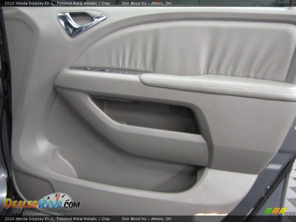 2010 Honda Odyssey EX-L Polished Metal Metallic / Gray Photo #15