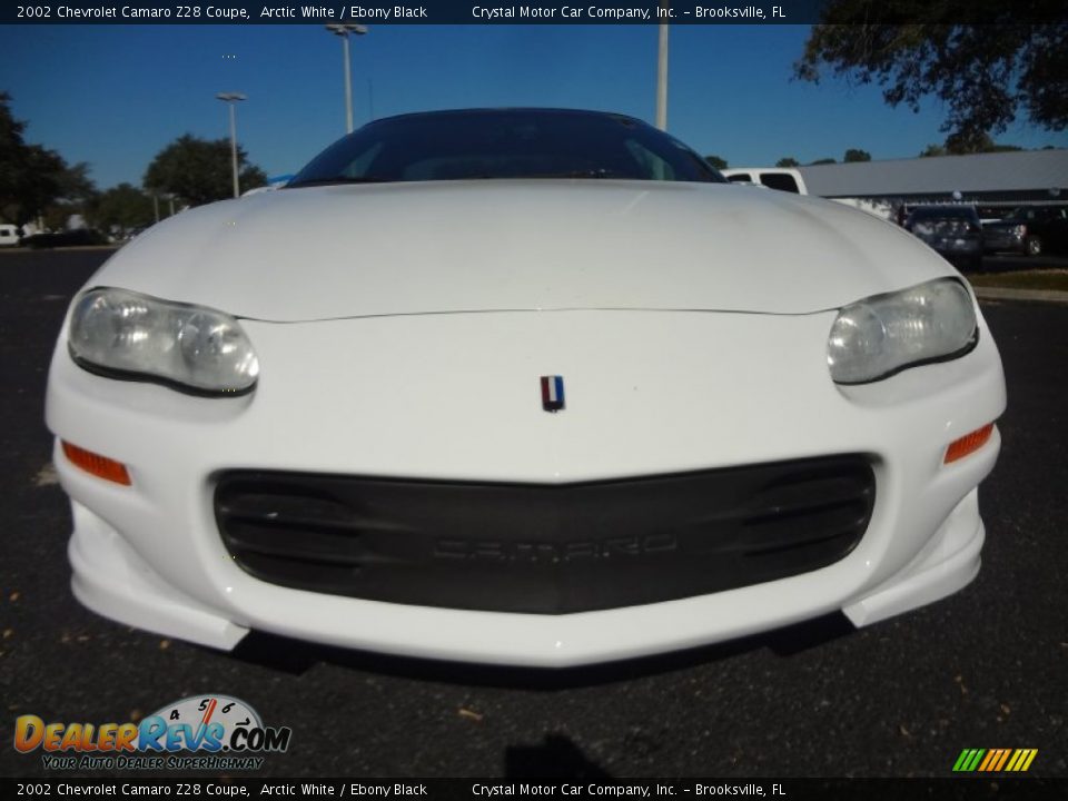 2002 Chevrolet Camaro Z28 Coupe Arctic White / Ebony Black Photo #13