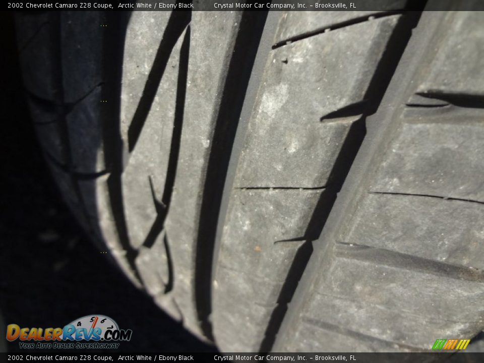 2002 Chevrolet Camaro Z28 Coupe Arctic White / Ebony Black Photo #15