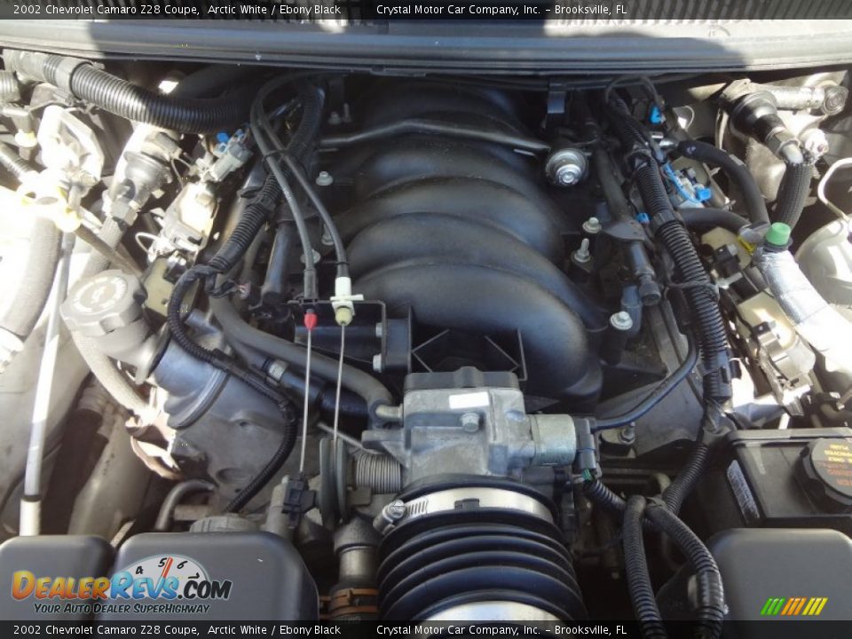 2002 Chevrolet Camaro Z28 Coupe Arctic White / Ebony Black Photo #16