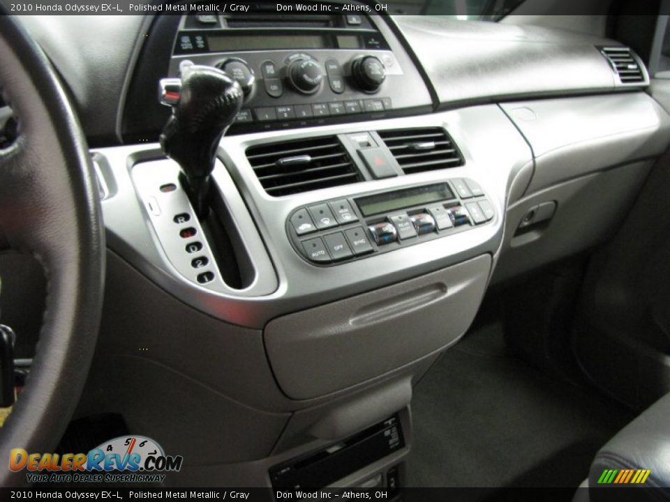2010 Honda Odyssey EX-L Polished Metal Metallic / Gray Photo #24