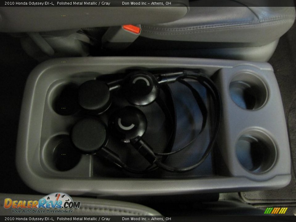 2010 Honda Odyssey EX-L Polished Metal Metallic / Gray Photo #25