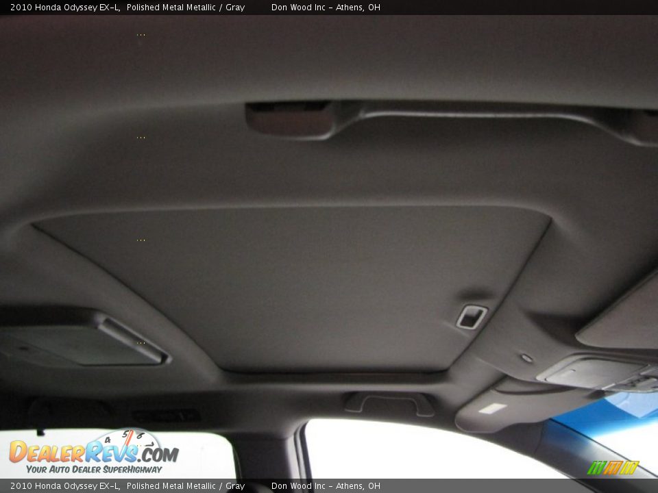 2010 Honda Odyssey EX-L Polished Metal Metallic / Gray Photo #26