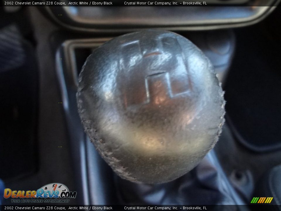 2002 Chevrolet Camaro Z28 Coupe Arctic White / Ebony Black Photo #22