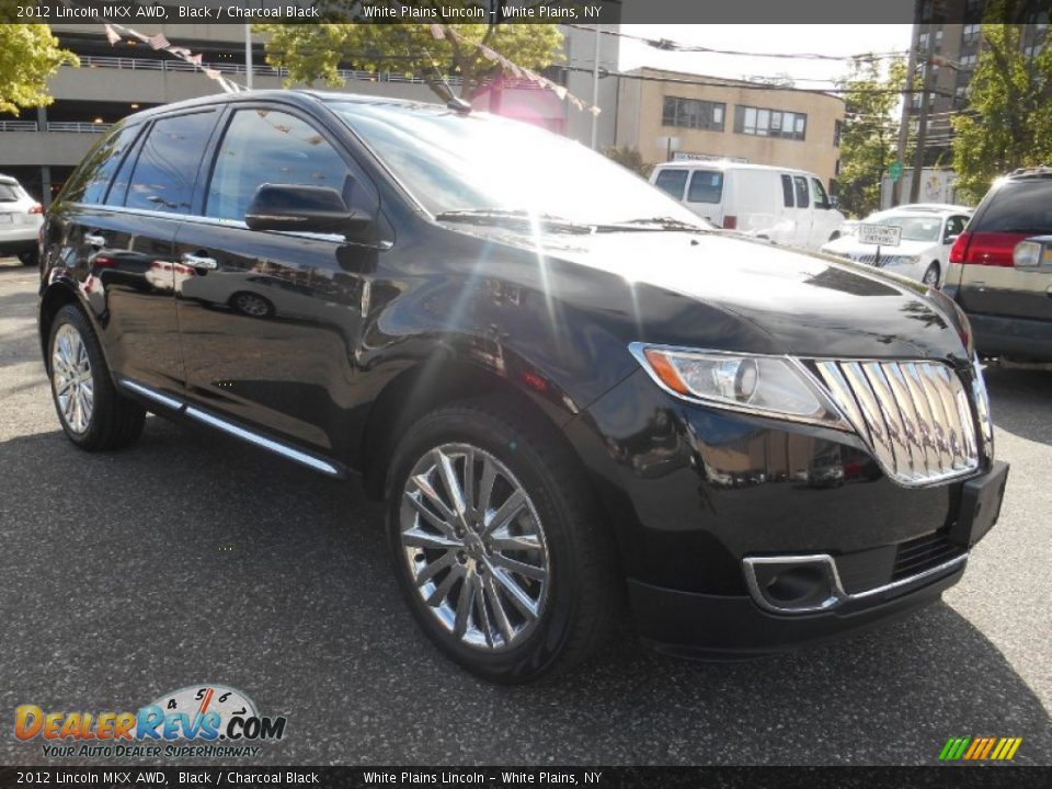 2012 Lincoln MKX AWD Black / Charcoal Black Photo #4