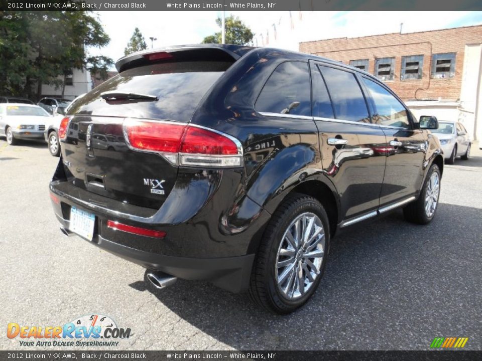 2012 Lincoln MKX AWD Black / Charcoal Black Photo #7