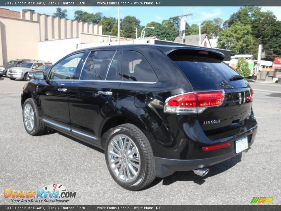 2012 Lincoln MKX AWD Black / Charcoal Black Photo #9
