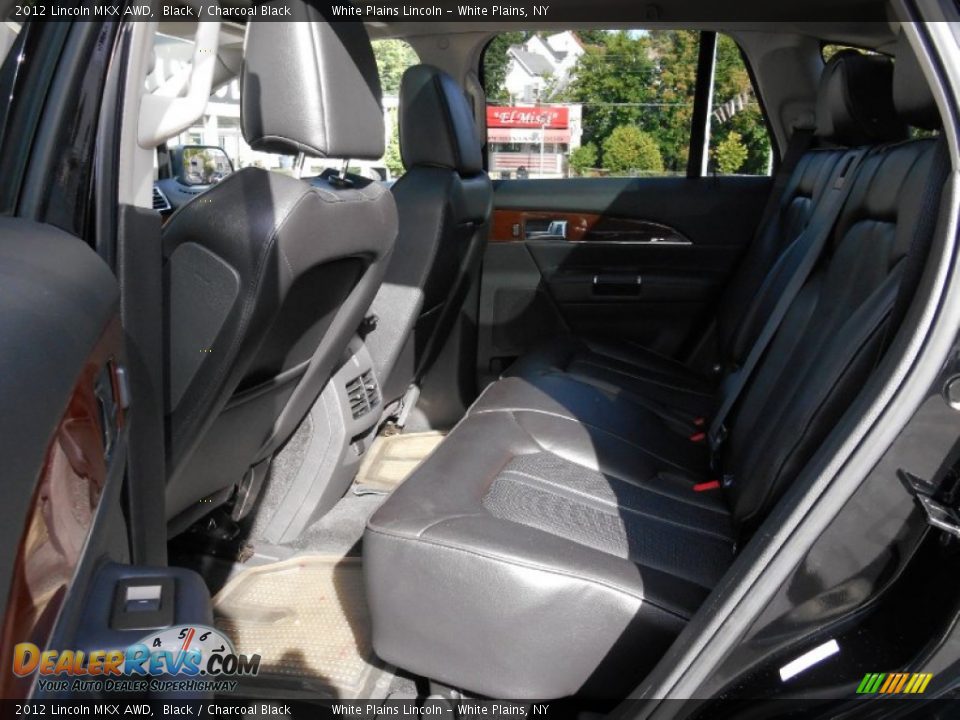 Rear Seat of 2012 Lincoln MKX AWD Photo #10
