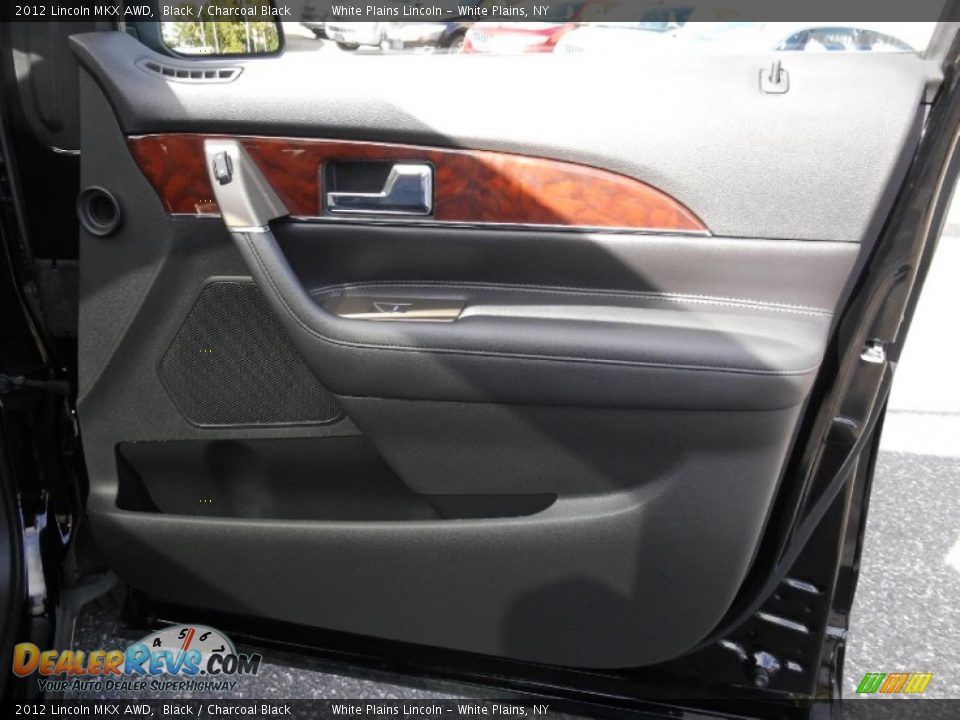 2012 Lincoln MKX AWD Black / Charcoal Black Photo #12