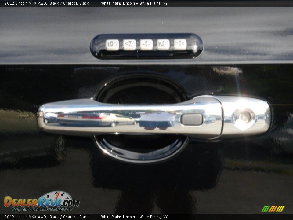 2012 Lincoln MKX AWD Black / Charcoal Black Photo #14